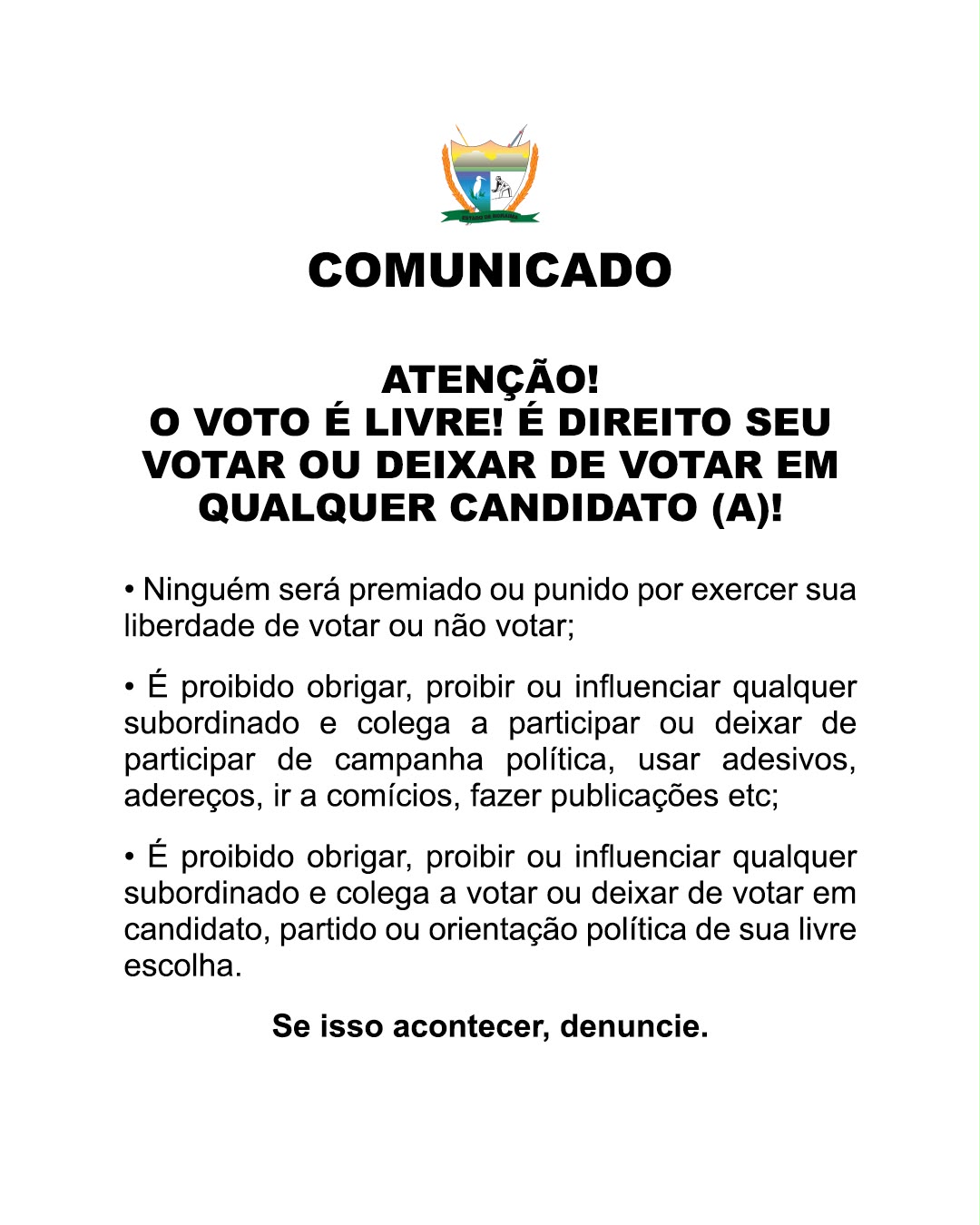 Comunicado
